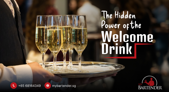 The Psychology of the Welcome Drink: Elevating Drinks Catering in Singapore