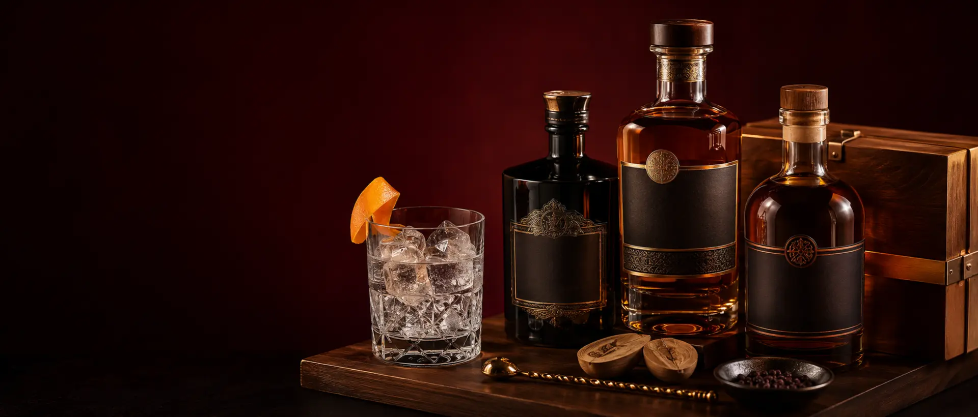 Premium spirits available for island-wide delivery